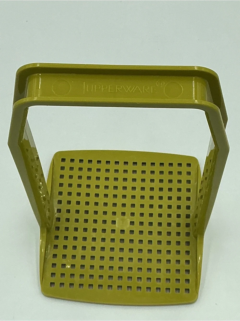 VTG Tupperware Replacement Pickle Keeper Pick A Deli #1561-3 Avocado Green Lift